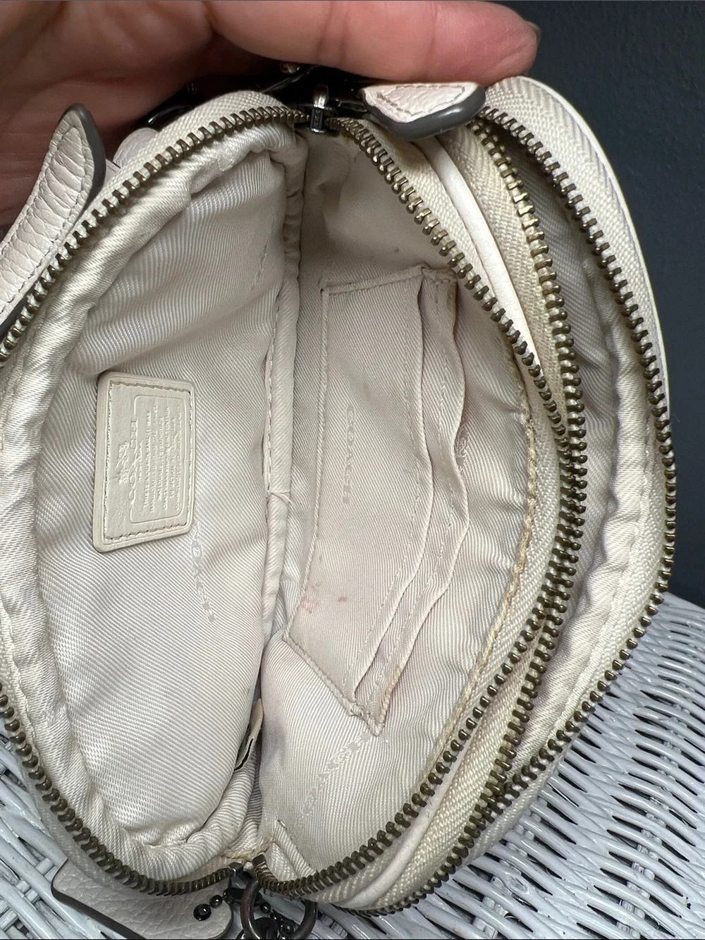 Coach Double Zip Crossbody
